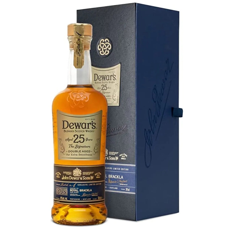 Dewar's Signature 25 Year Old Blended Scotch Whisky, 70 cl