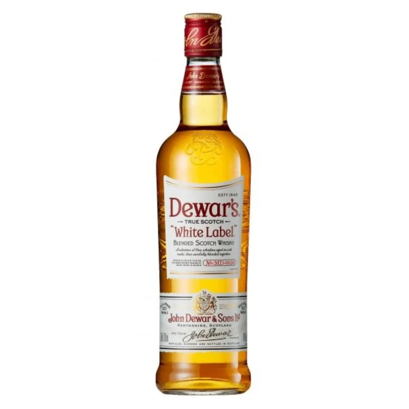 Dewars White Label Blended Scotch Whisky, 70 cl