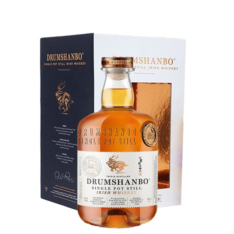 Drumshanbo Single Pot Still Irish Whiskey, 70 cl