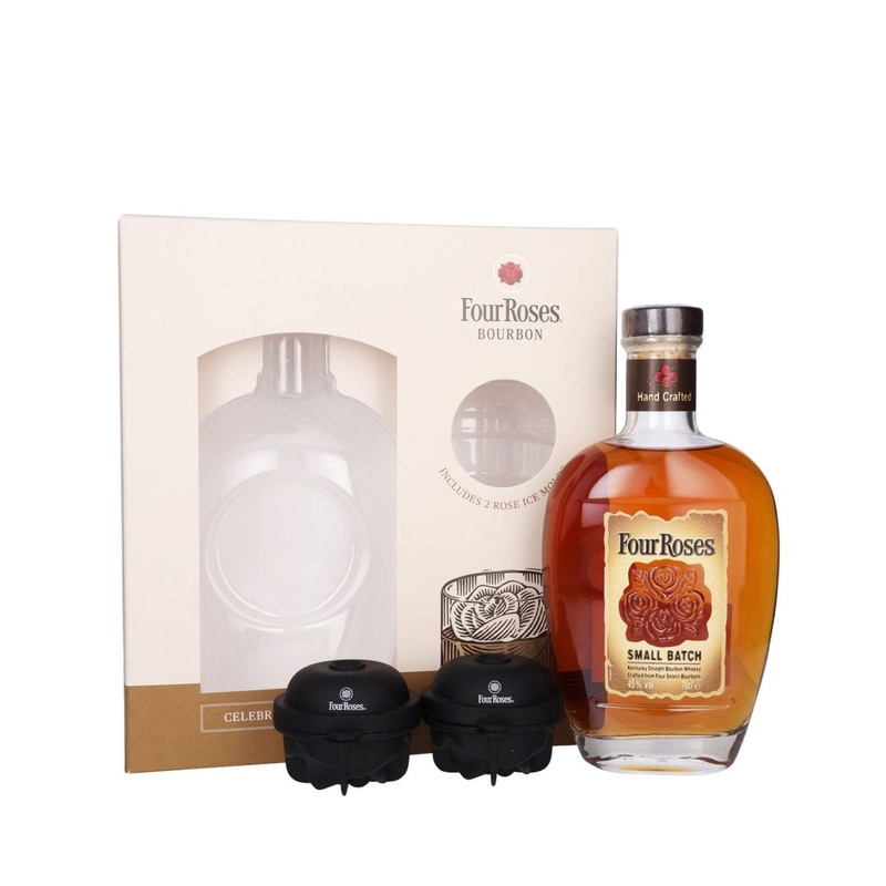 Four Roses Small Batch Bourbon Gift Set, 70 cl
