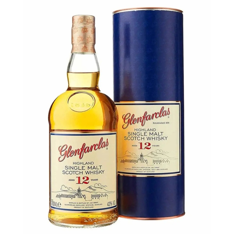 Glenfarclas 12 Year Old Single Malt Whisky, 70 cl