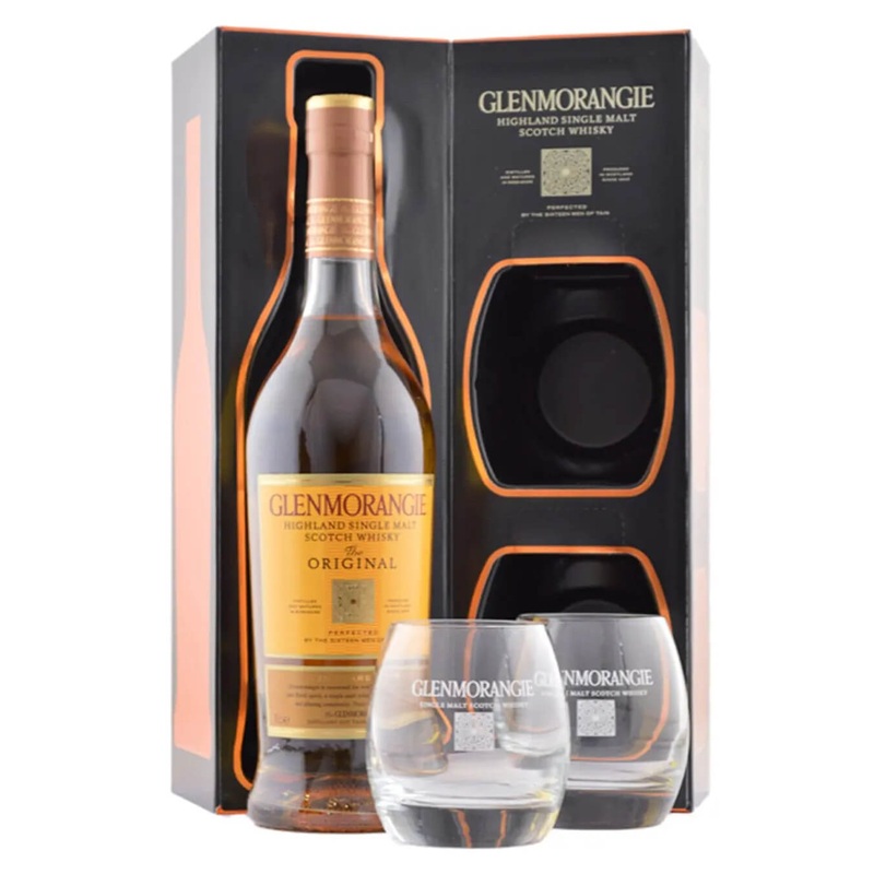 Glenmorangie Original Glass Gift Set, 70 cl