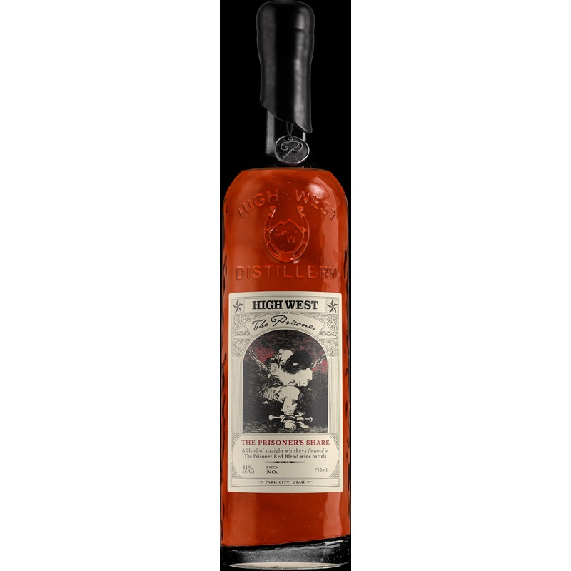 High West Whiskey The Prisoner's Share 102 Proof 750ml