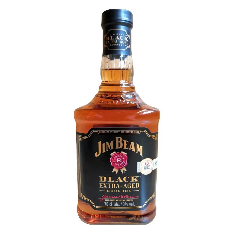 Jim Beam Black Extra Aged Bourbon Whiskey, 70 cl