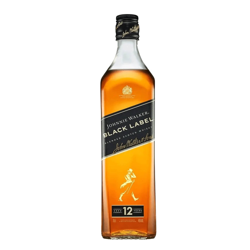 Johnnie Walker Black Label Whisky, 70 cl