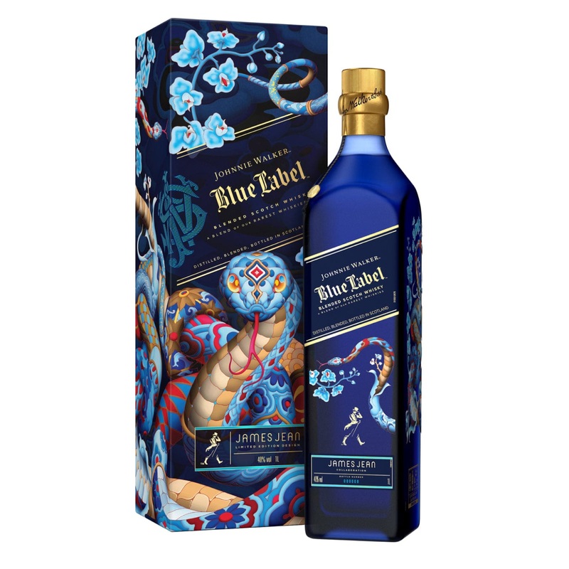 Johnnie Walker Blue Label Year of the Snake Blended Scotch Whisky, 70 cl