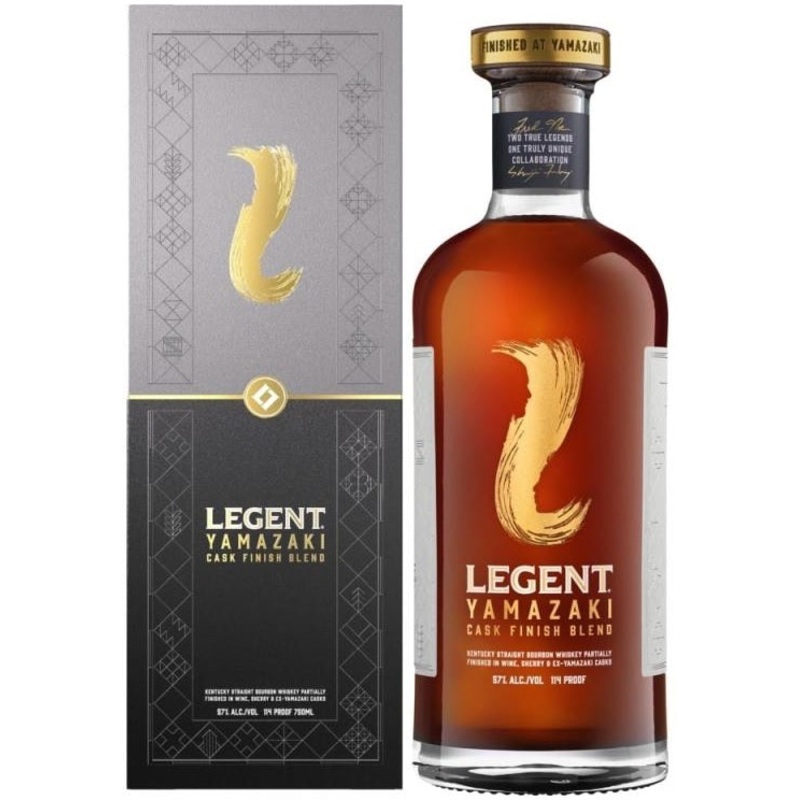 Legent Yamazaki Cask Finish Blend Kentucky Straight Bourbon Whiskey 750ml