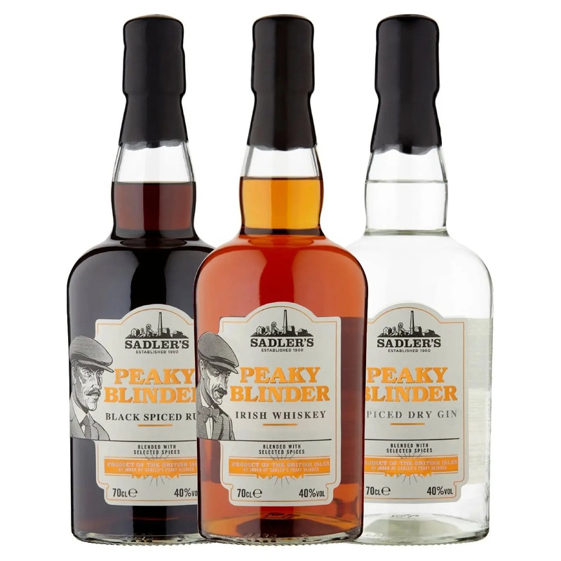 Peaky Blinder Spirits Trio, 3 x 70 cl