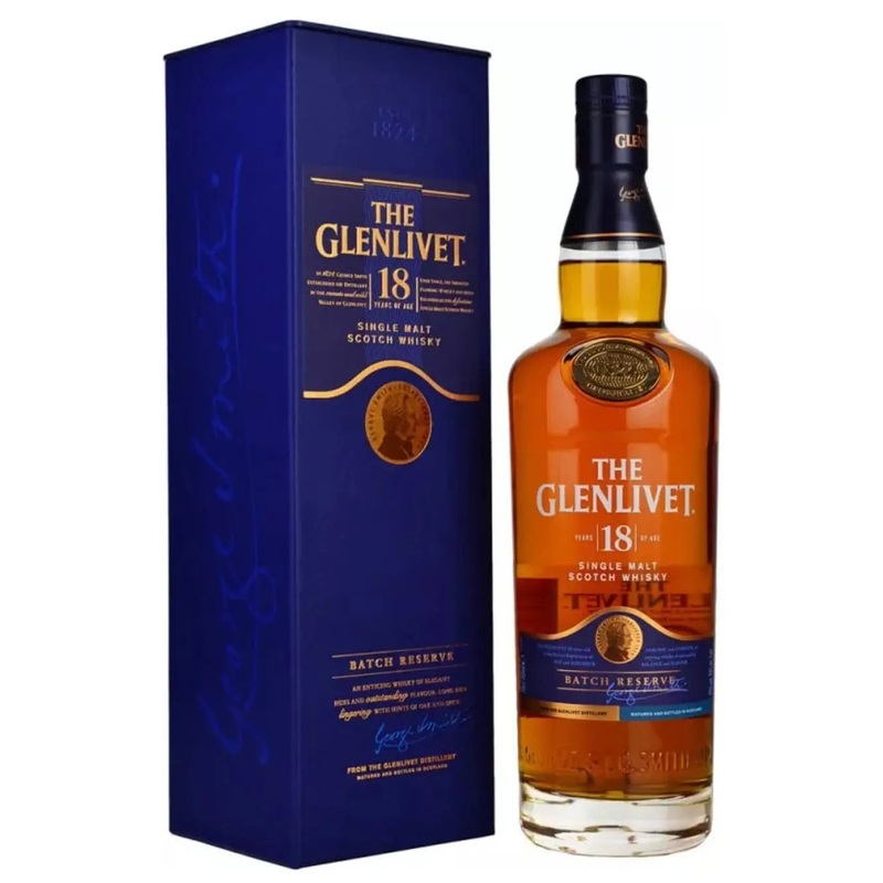 The Glenlivet 18 Year Old Whisky, 70 cl