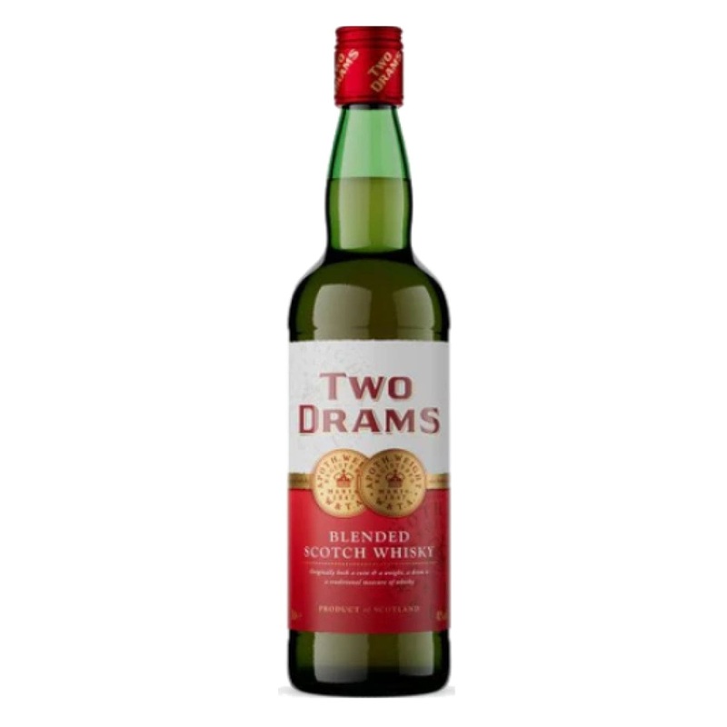 Two Drams Blended Scotch Whisky, 70 cl