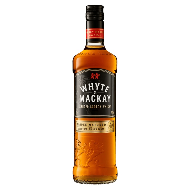 Whyte & Mackay Blended Scotch Whisky, 1 L
