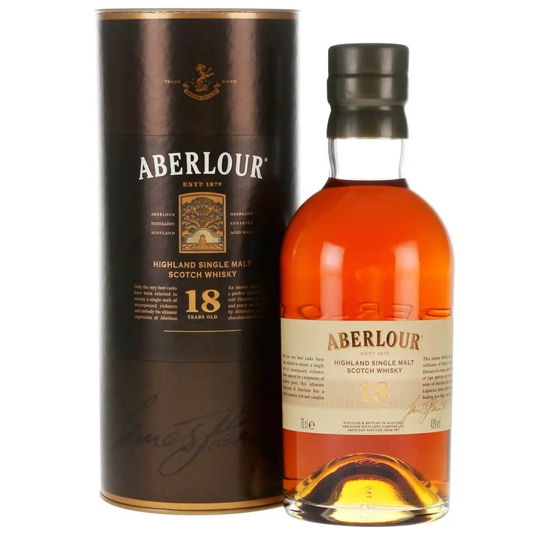 Aberlour 18 Year Old Double Cask Malt Whisky, 70 cl