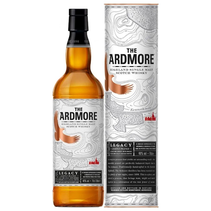 Ardmore Legacy Single Malt Whisky, 70 cl