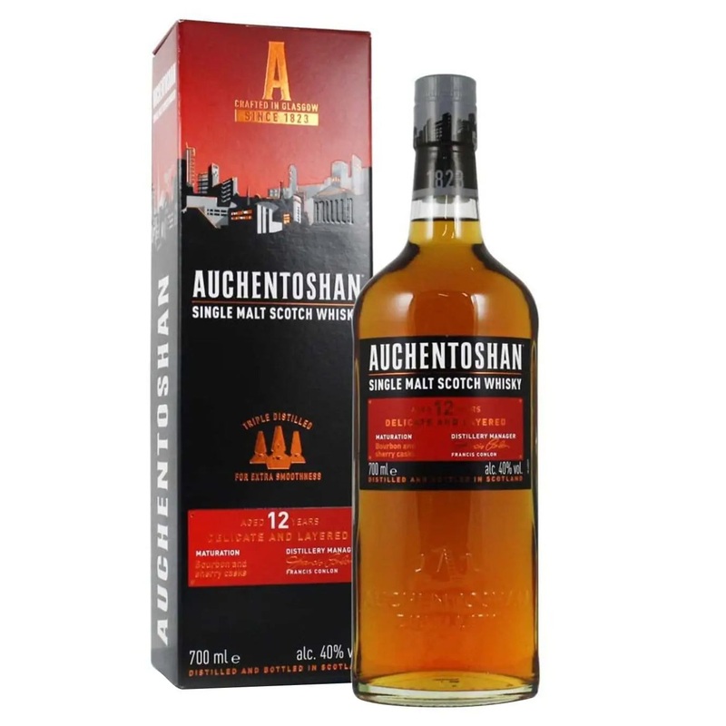 Auchentoshan 12 Year Old Malt Whisky, 70 cl