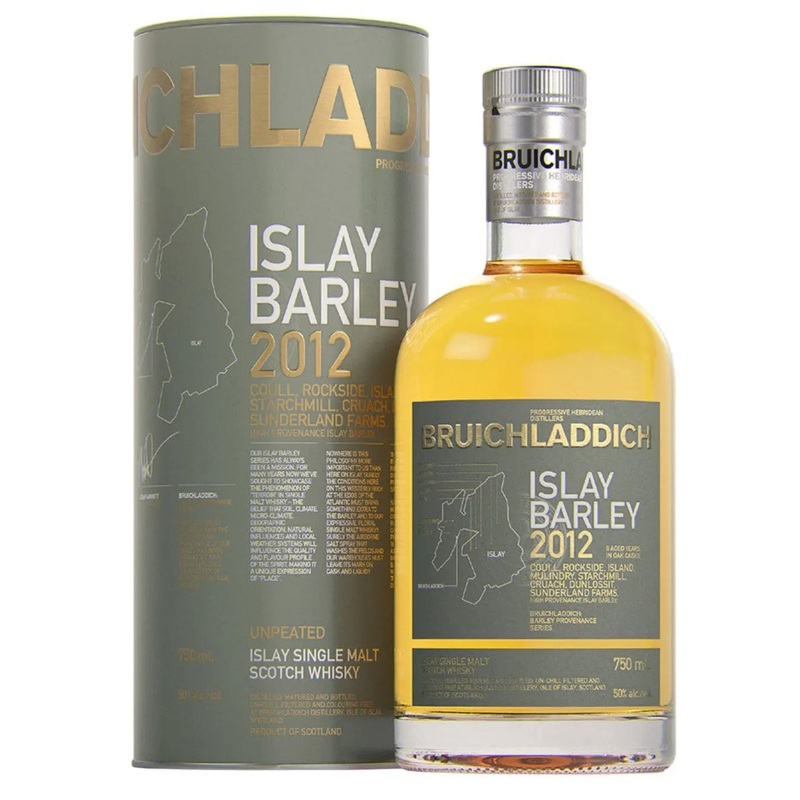 Bruichladdich Islay Barley 2012 Vintage Malt Whisky, 70 cl