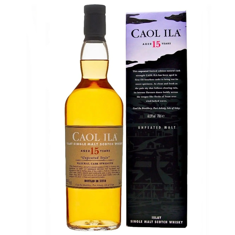 Caol Ila 15 Year Old Whisky, 70 cl