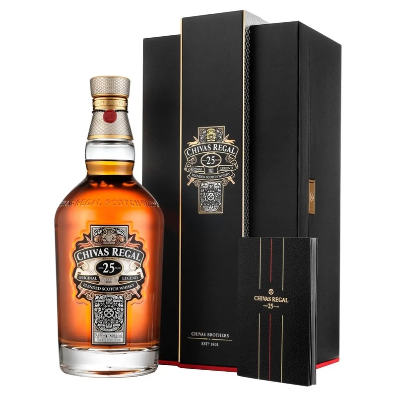 Chivas Regal 25 Year Old Blended Scotch Whisky, 70 cl