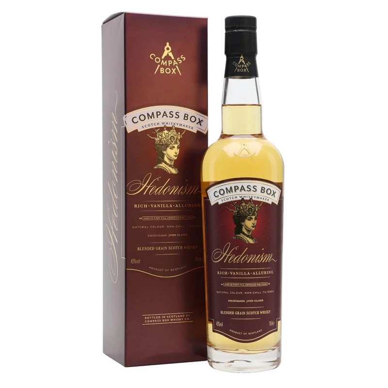 Compass Box Hedonism Whisky, 70 cl