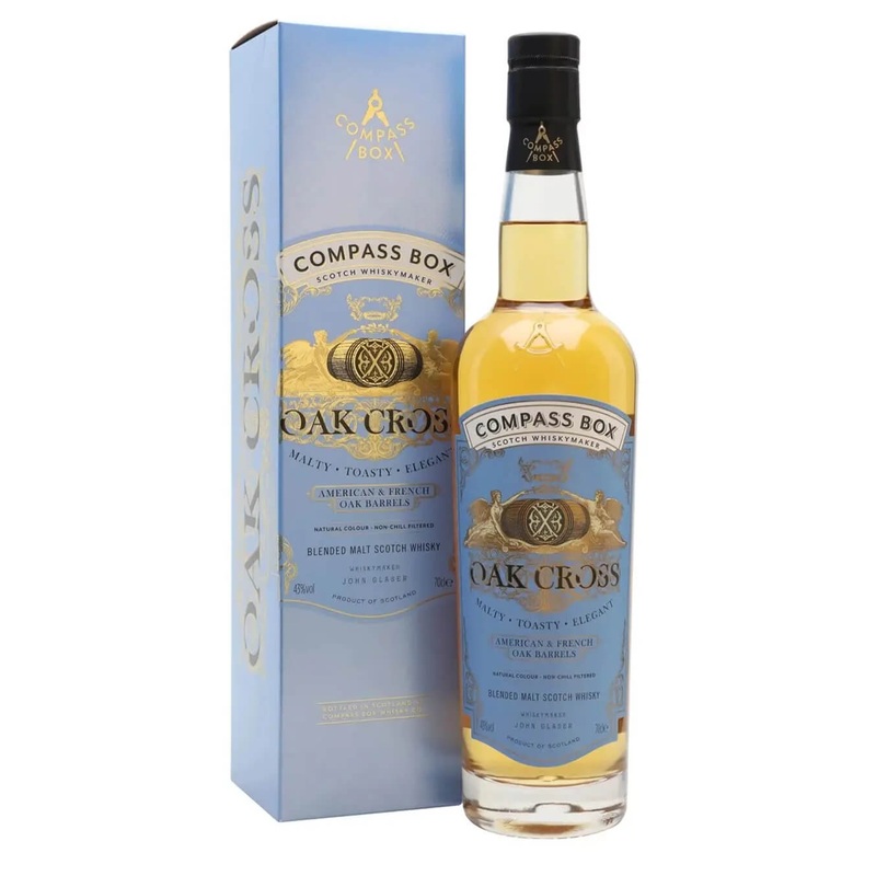 Compass Box Oak Cross Whisky, 70 cl