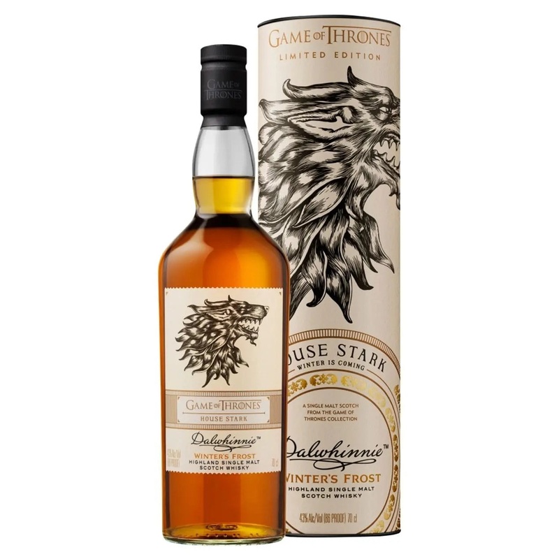 Game of Thrones House Stark - Dalwhinnie Winters Frost Malt Whisky, 70 cl