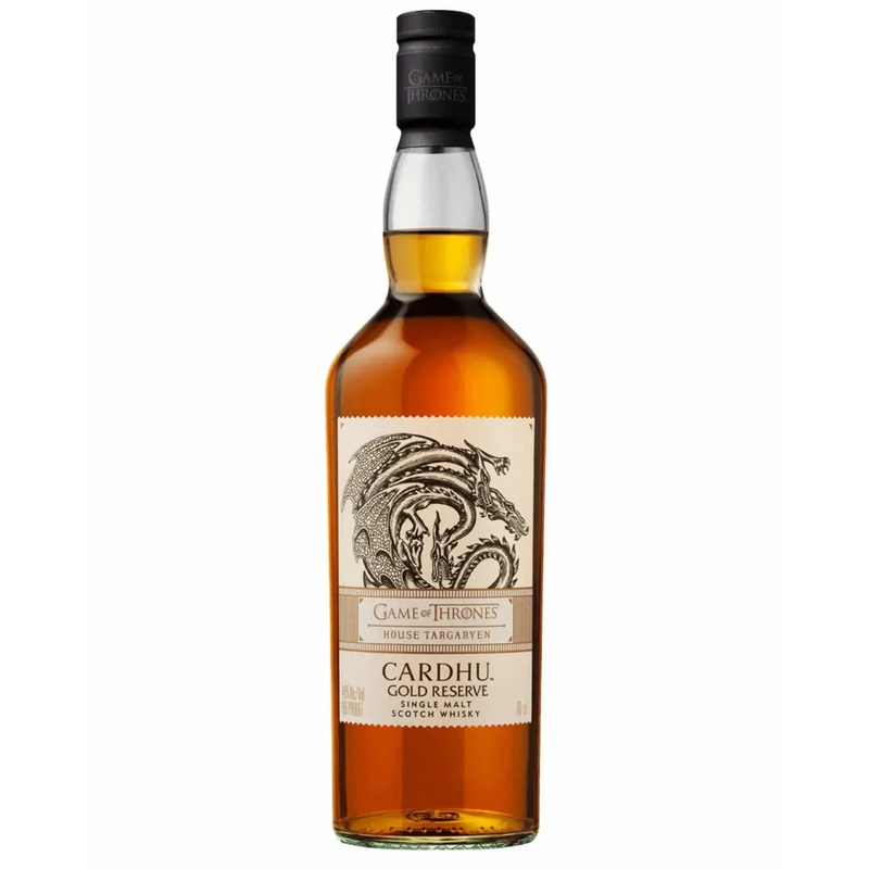 Game of Thrones House Targaryen - Cardhu Gold Reserve, 70 cl