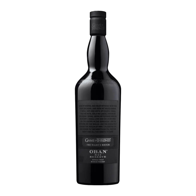 Game of Thrones Night's Watch - Oban Bay Reserve Malt Whisky, 70 cl