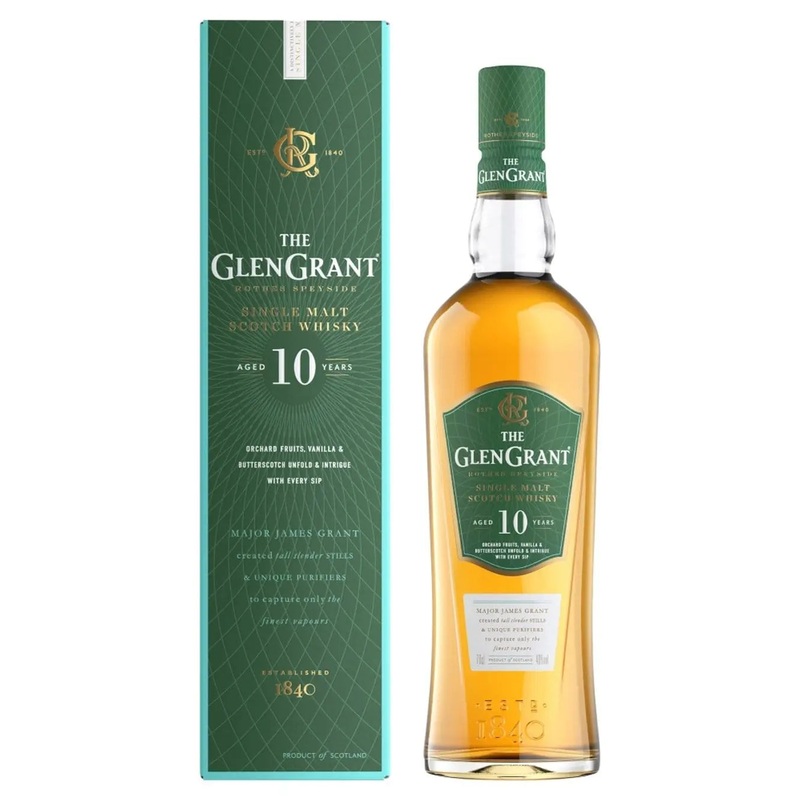 Glen Grant 10 Year Old Whisky, 70 cl