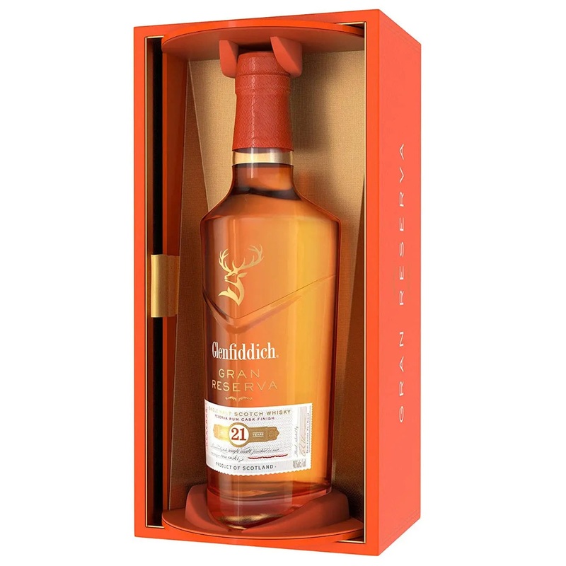 Glenfiddich 21 Year Old Single Malt Scotch Whisky, 70 cl
