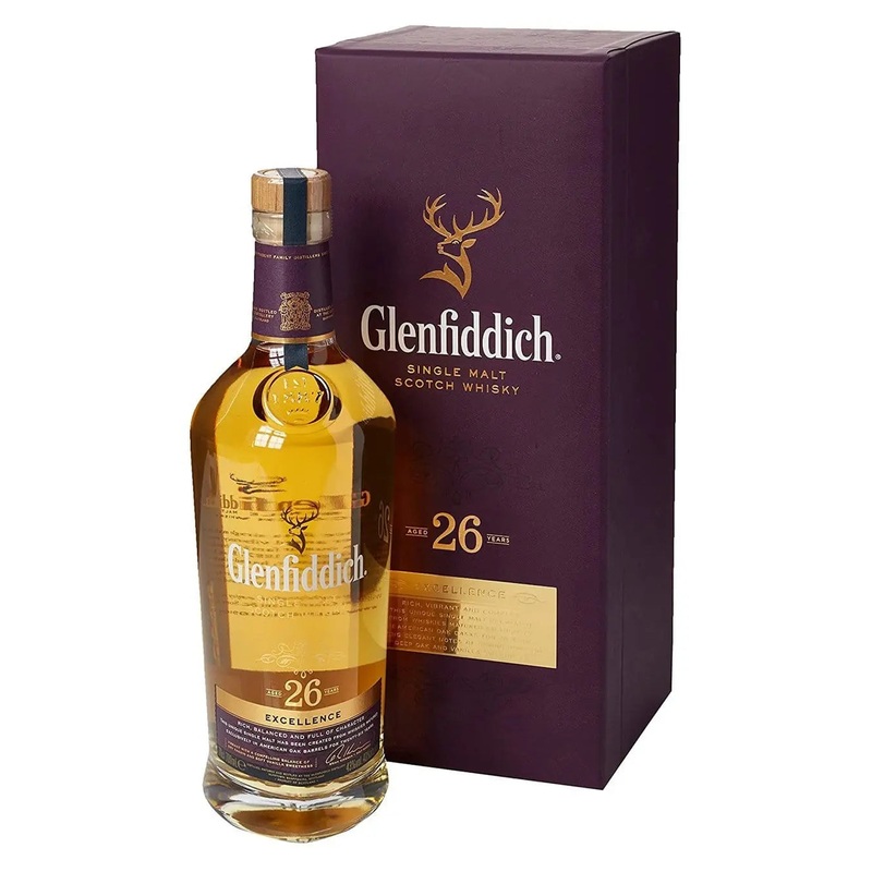 Glenfiddich Excellence 26 Year Old Whisky, 70 cl