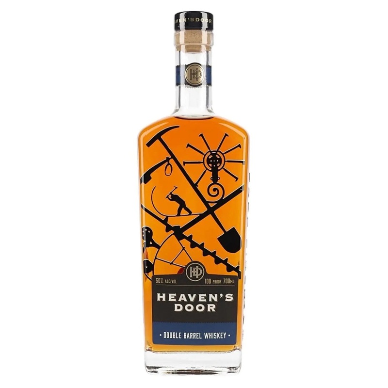Heaven's Door Double Barrel Tennessee Bourbon Whiskey | Bob Dylan, 70 cl