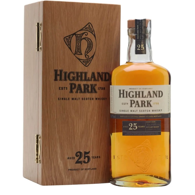 Highland Park 25 Year Old Malt Whisky, 70 cl