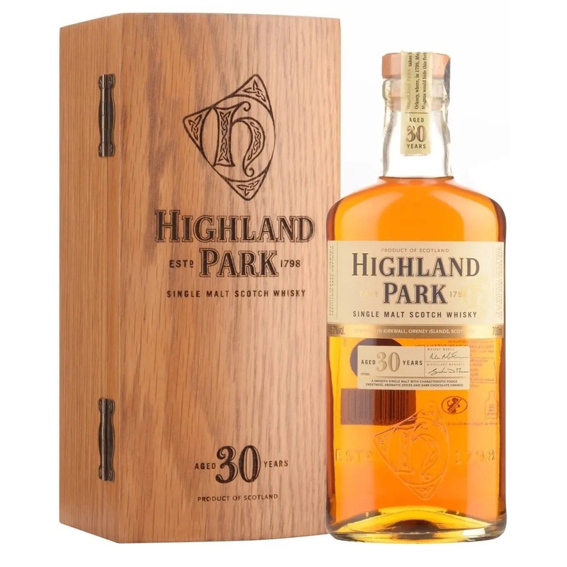 Highland Park 30 Year Old Whisky, 70 cl