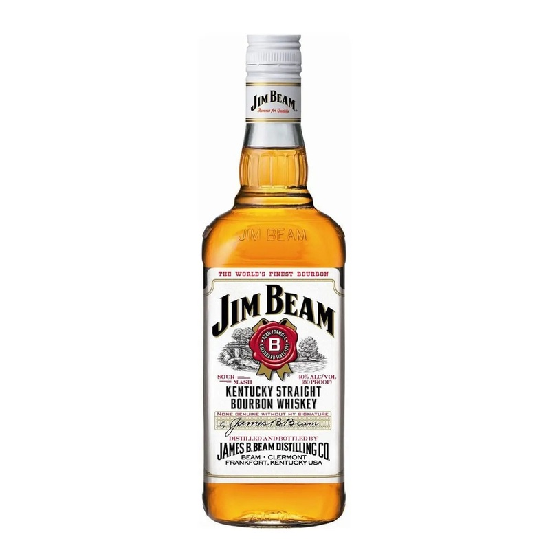 Jim Beam Bourbon Whiskey Half Bottle, 35 cl