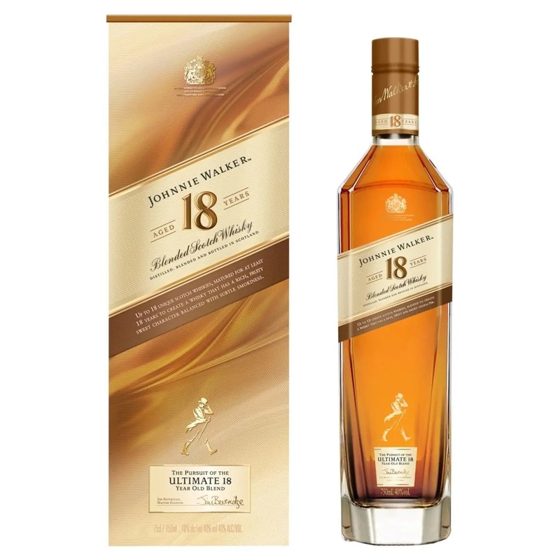 Johnnie Walker 18 Year Old Whisky, 70 cl