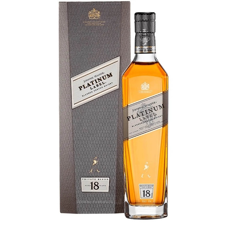 Johnnie Walker Platinum Label 18 Year Old Whisky, 70 cl
