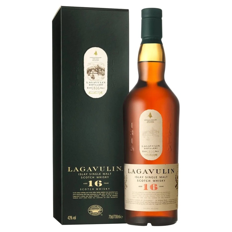 Lagavulin 16 Year Old Whisky, 70 cl