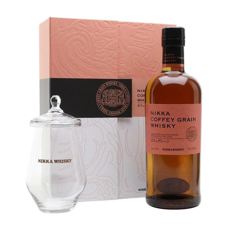 Nikka Coffey Grain Japanese Whisky Gift Set, 70 cl