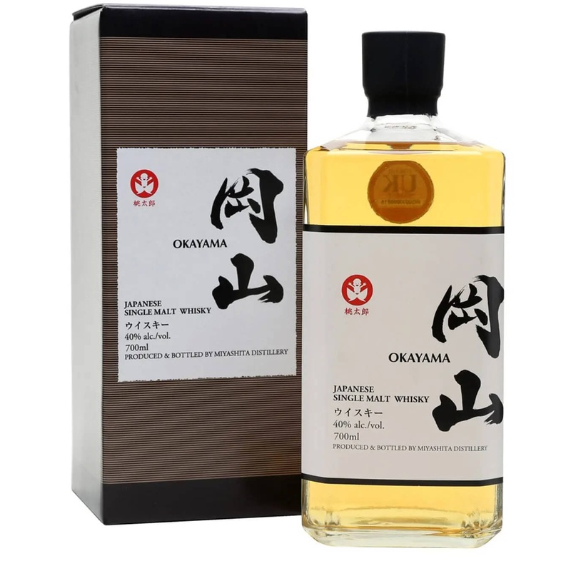 Okayama Japanese Single Malt Whisky, 70 cl