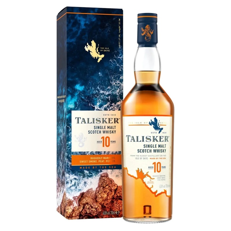 Talisker 10 Year Old Whisky, 70 cl