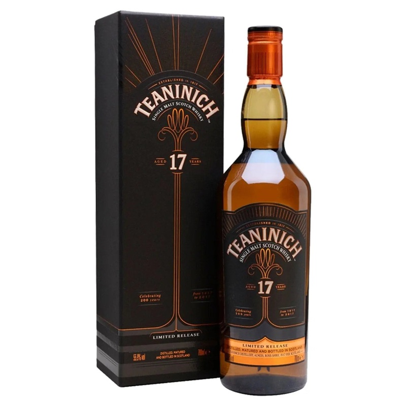 Teaninich 17 Year Old Whisky, 70 cl