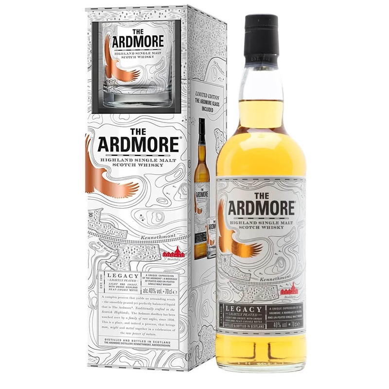 The Ardmore Single Glass Gift Pack, 70 cl