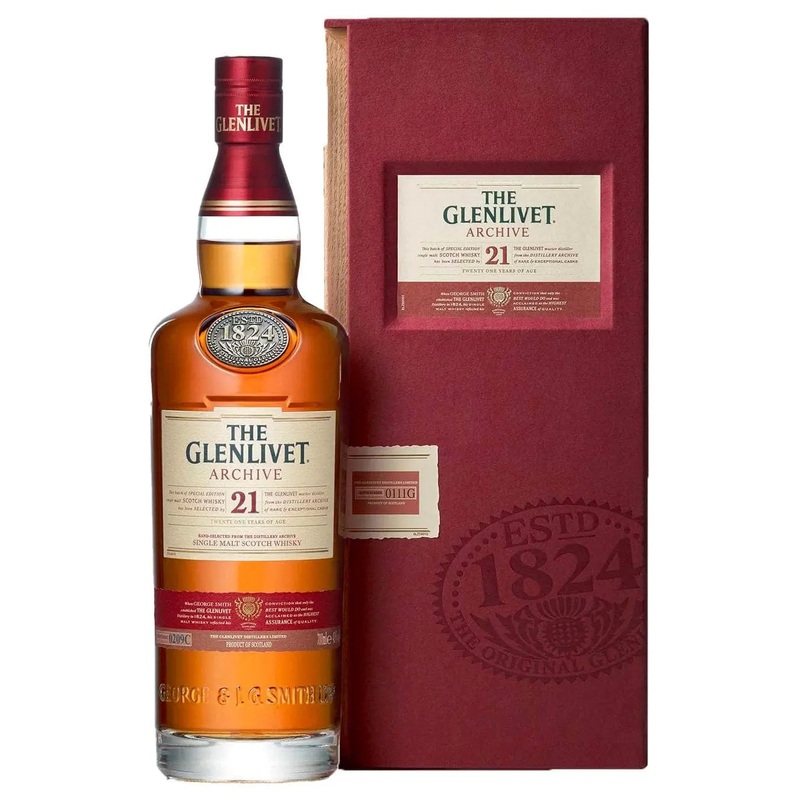 The Glenlivet Archive 21 Year Old Malt Whisky, 70 cl