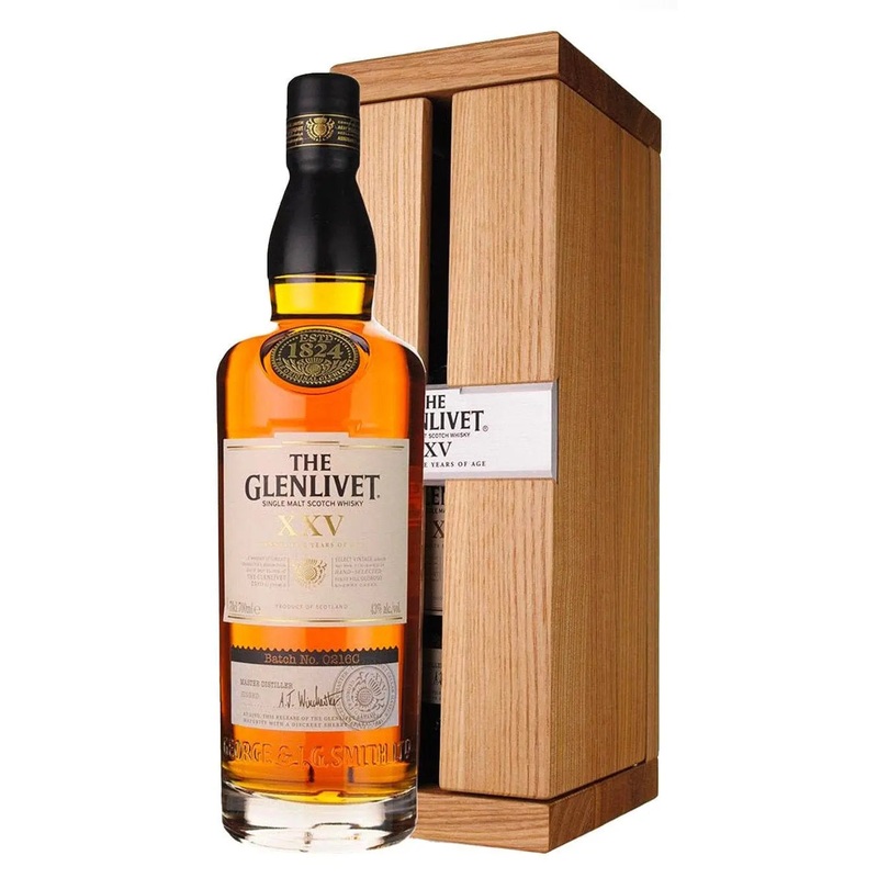 The Glenlivet XXV 25 Year Old Whisky, 70 cl