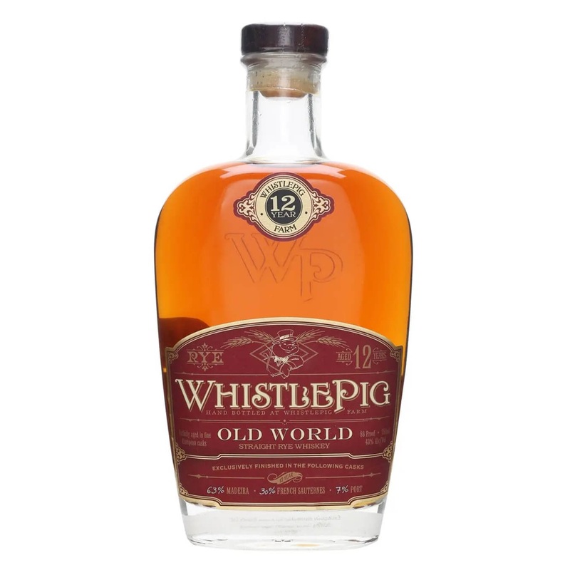 WhistlePig Old World Series 12 Year Old Whiskey, 70 cl