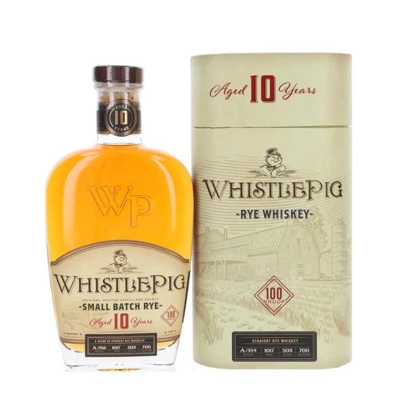 WhistlePig Straight Rye 10 Year Old, 70 cl