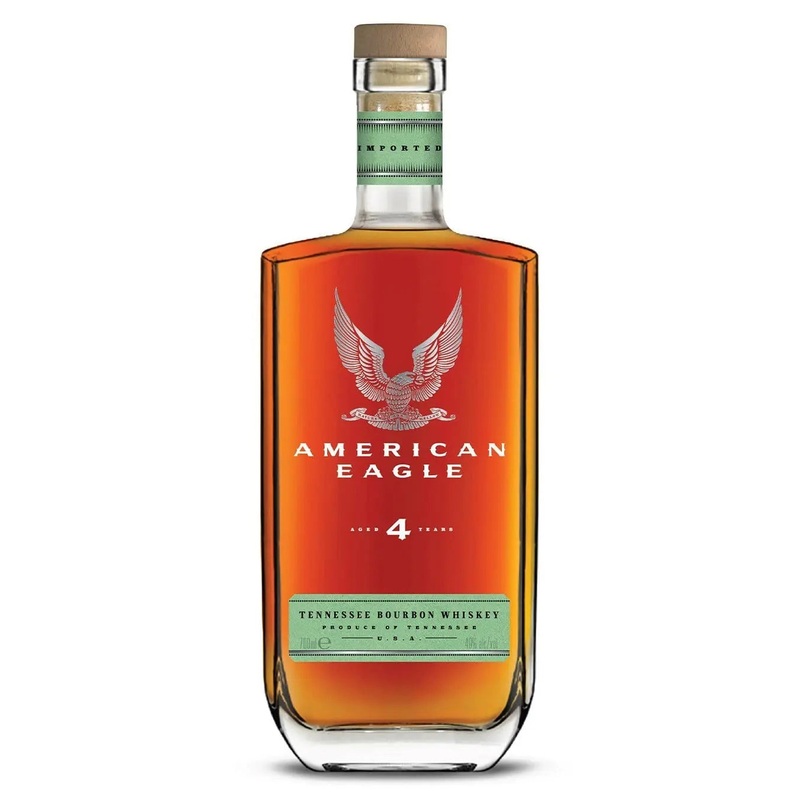 American Eagle Tennessee Bourbon 4 Year Old Whiskey, 70 cl