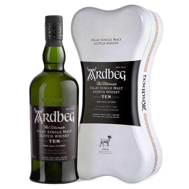 Ardbeg 10 Year Old Ardbone Gift Box, 70 cl