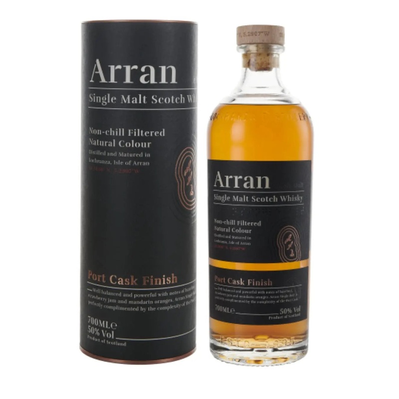 Arran Port Cask Finish Whisky, 70 cl