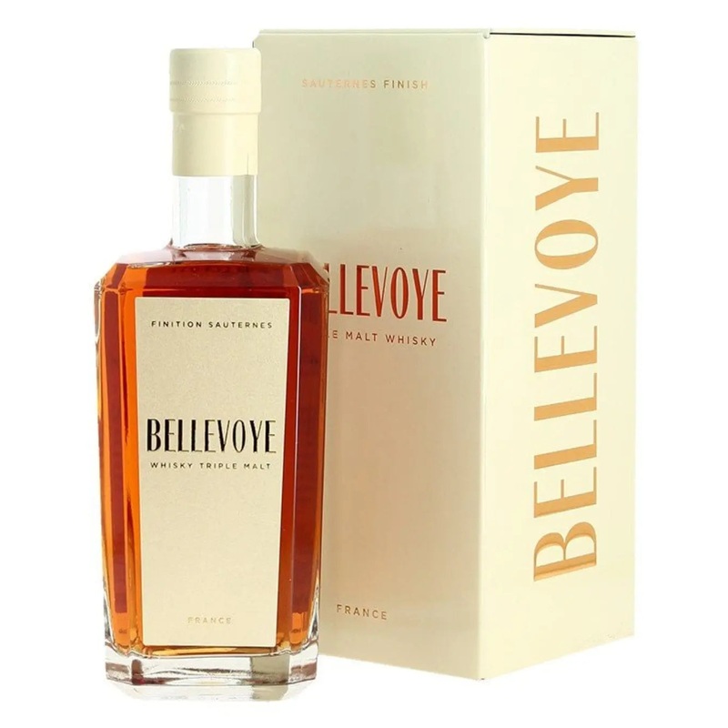 Bellevoye White French Triple Malt Whisky, 70 cl
