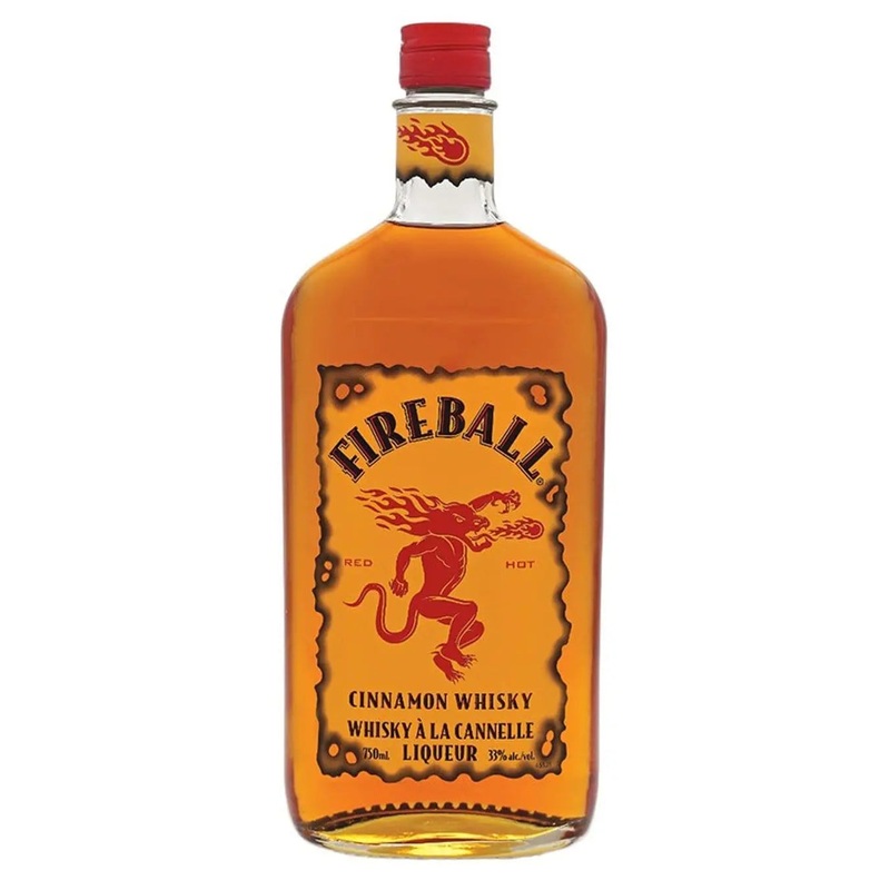 Fireball Cinnamon Whisky Liqueur, 70 cl
